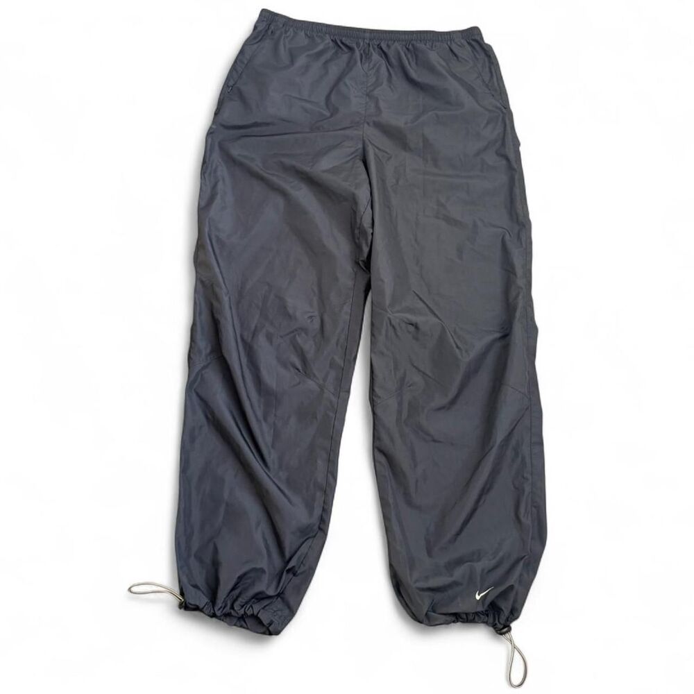 Grey Nike Drawstring Jogger Track Pants Size XL
